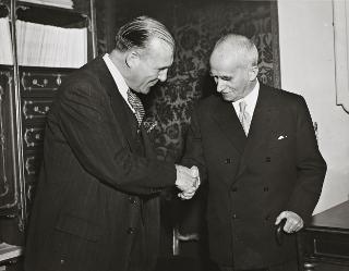 Visita al Quirinale di Enrique Jarregui, Presidente dell'Istituto argentino italiano per gli scambi culturali
