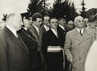 Visita del Presidente della Repubblica Luigi Einaudi a Biella