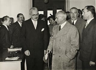 Visita del Presidente della Repubblica Luigi Einaudi a Biella
