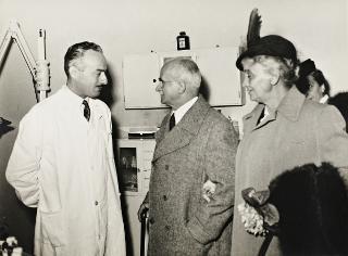 Visita del Presidente della Repubblica Luigi Einaudi a Biella