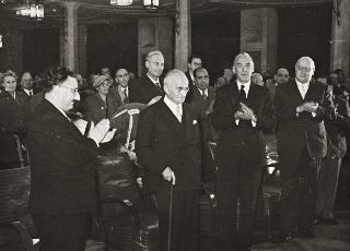 Visita del Presidente della Repubblica Luigi Einaudi a Merano