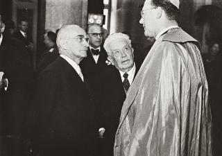 Visita del Presidente della Repubblica Luigi Einaudi a Merano