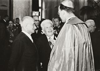 Visita del Presidente della Repubblica Luigi Einaudi a Merano