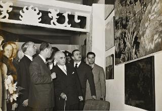 Visita del Presidente della Repubblica Luigi Einaudi e della moglie Ida alla XXX Fiera Campionaria Internazionale di Milano