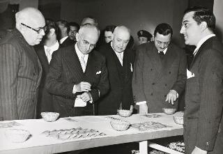 Visita del Presidente della Repubblica Luigi Einaudi e della moglie Ida alla XXX Fiera Campionaria Internazionale di Milano