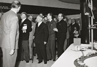 Visita del Presidente della Repubblica Luigi Einaudi e della moglie Ida alla XXX Fiera Campionaria Internazionale di Milano