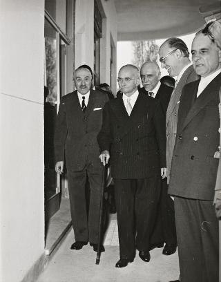 Visita del Presidente della Repubblica Luigi Einaudi e della moglie Ida alla XXX Fiera Campionaria Internazionale di Milano