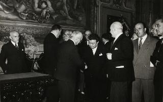 Visita del Presidente della Repubblica Luigi Einaudi a Pisa