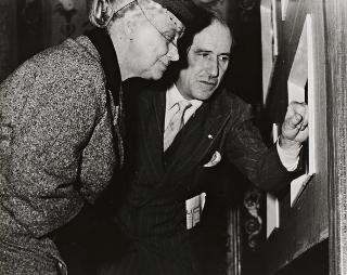 Ida Einaudi Pellegrini visita il Palazzo Reale di Napoli