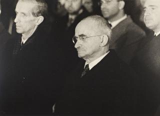 Intervento del Presidente della Repubblica e della Signora Einaudi alla inaugurazione della "Seconda settimana del Libro"