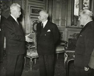 Visita al Quirinale dei dirigenti dell'Associazione fiorentina dei sordomuti