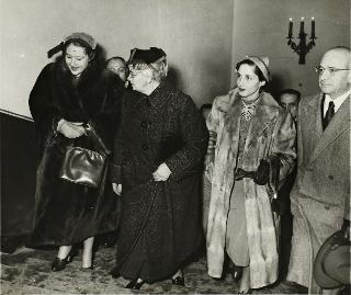 Visita di Ida Einaudi Pellegrini all'Istituto Filangieri (Napoli)