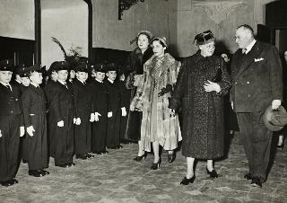 Visita di Ida Einaudi Pellegrini all'Istituto Filangieri (Napoli)
