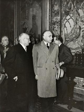 Congedo dell'avvocato Ferdinando Carbone dalla carica di segretario generale della Presidenza della Repubblica (Roma)