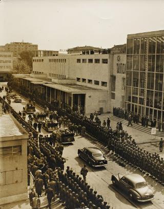 Intervento del Presidente della Repubblica Luigi Einaudi all'inaugurazione della XXXII Fiera campionaria (Milano)