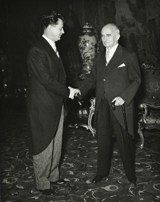 Presentazione delle lettere credenziali del nuovo Ministro di Romania, S. E. il Signor Dumitru Olteanu