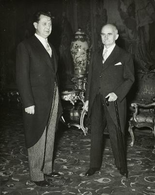 Presentazione delle lettere credenziali del nuovo Ministro di Romania, S. E. il Signor Dumitru Olteanu