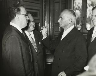 Udienza del Presidente della Repubblica Luigi Einaudi ai componenti del Consiglio nazionale della stampa (Roma)