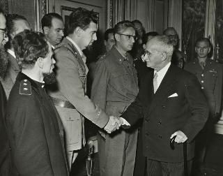 Visita al Quirinale dei reduci di Russia
