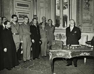 Visita al Quirinale dei reduci di Russia