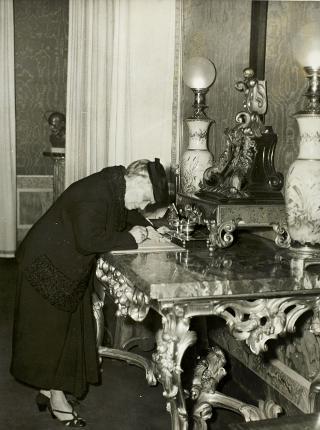 Visita di Ida Einaudi Pellegrini in Vaticano
