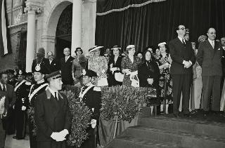 Visita del Presidente della Repubblica Luigi Einaudi a Ravenna