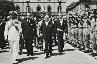 Visita del Presidente della Repubblica Luigi Einaudi a Ravenna