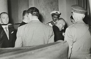Visita del Presidente della Repubblica Luigi Einaudi a Ravenna