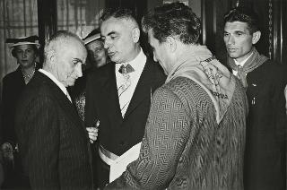Visita del Presidente della Repubblica Luigi Einaudi a Ravenna