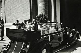 Visita del Presidente della Repubblica Luigi Einaudi a Ravenna