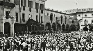 Visita del Presidente della Repubblica Luigi Einaudi a Ravenna