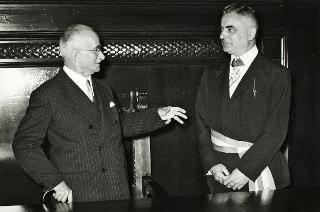 Visita del Presidente della Repubblica Luigi Einaudi a Ravenna