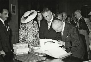 Visita del Presidente della Repubblica Luigi Einaudi a Ravenna