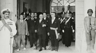 Visita del Presidente della Repubblica Luigi Einaudi a Ravenna