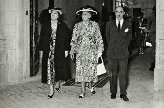 Visita del Presidente della Repubblica Luigi Einaudi a Ravenna