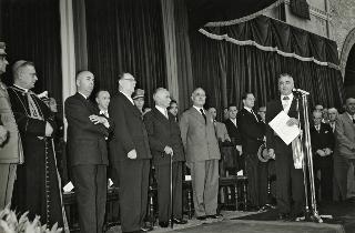 Visita del Presidente della Repubblica Luigi Einaudi a Ravenna