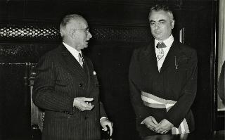 Visita del Presidente della Repubblica Luigi Einaudi a Ravenna