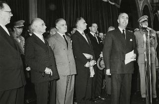 Visita del Presidente della Repubblica Luigi Einaudi a Ravenna
