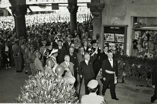 Visita del Presidente della Repubblica Luigi Einaudi a Ravenna