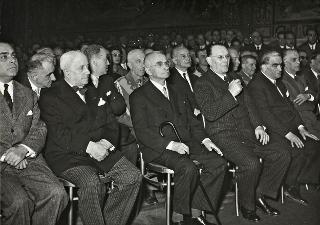 Intervento del Presidente della Repubblica Luigi Einaudi alla cerimonia commemorativa del X anno di attività della Associazione nazionale ingegneri e architetti (Roma, Campidoglio)