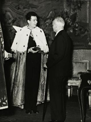 Visita al Quirinale del Consiglio goliardico italiano