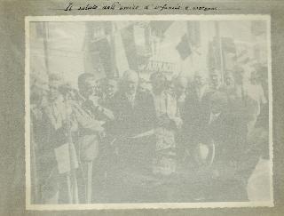 Visita del Presidente della Repubblica Luigi Einaudi al suo paese natale Carrù