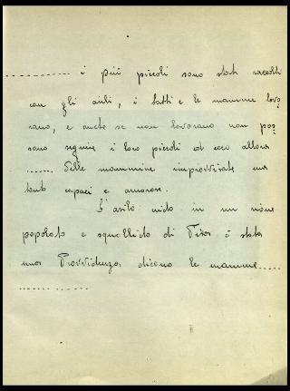 Attività assistenziale del Centro Italiano Femminile - CIF della provincia di Pisa nel 1949-1950