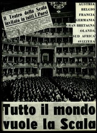 Grandi tournées dell'Orchestra del Teatro alla Scala di Milano