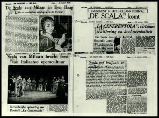 Grandi tournées dell'Orchestra del Teatro alla Scala di Milano