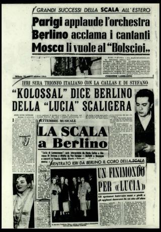 Grandi tournées dell'Orchestra del Teatro alla Scala di Milano