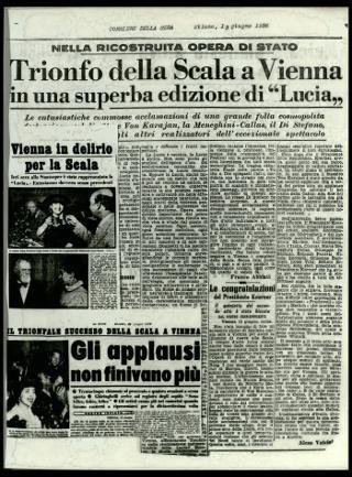 Grandi tournées dell'Orchestra del Teatro alla Scala di Milano