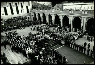 Onoranze a Pietro Mascagni a Livorno nel giugno 1951