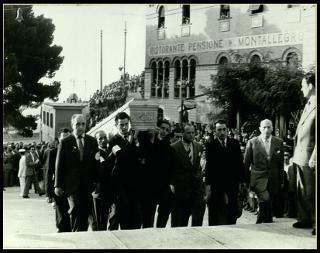 Onoranze a Pietro Mascagni a Livorno nel giugno 1951