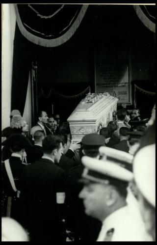 Onoranze a Pietro Mascagni a Livorno nel giugno 1951